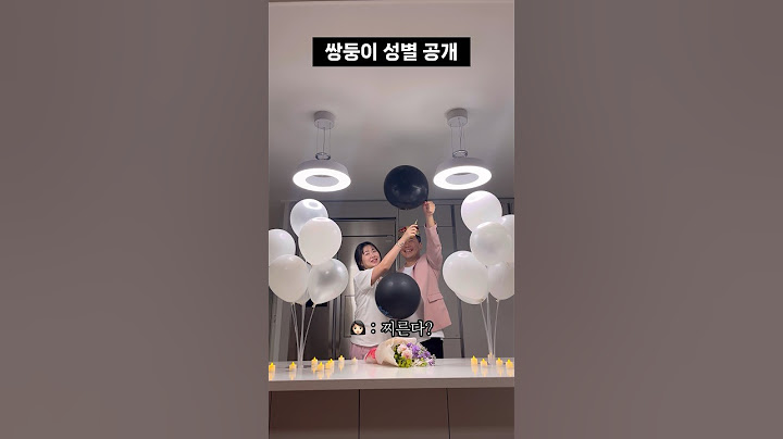 [젠더리빌] 쌍둥이 성별 공개 | gender reveal party