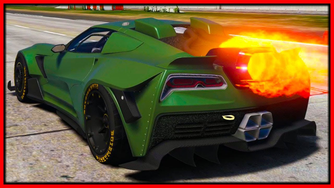 GTA 5 Roleplay 'NEW FASTEST' Jet Engine Corvette RedlineRP YouTube
