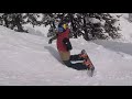 Trying to Keep up with Travis Rice at Jackson Hole after his Corbet's Run