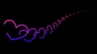 Overlay. Glowing Love Hearts. Glow Effect. Glow Overlay. Love Heart Overlay.