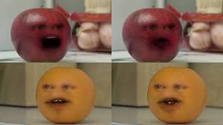 Annoying Orange "Hey Apple" over one million times
