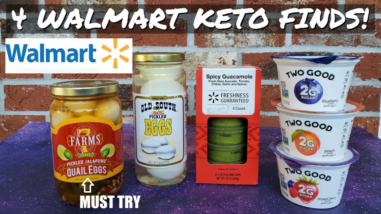 4 WALMART KETO Finds + 1 BONUS Keto / Low Carb Grocery Haul Budget