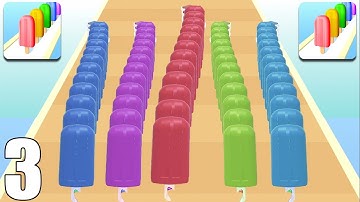 Popsicle Stack - Gameplay Walkthrough - (iOS,Android) Part3