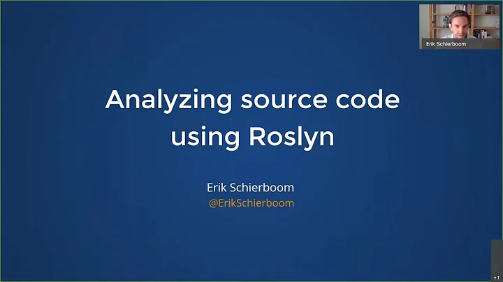 Analyzing source code using Roslyn - Erik Schierbo...