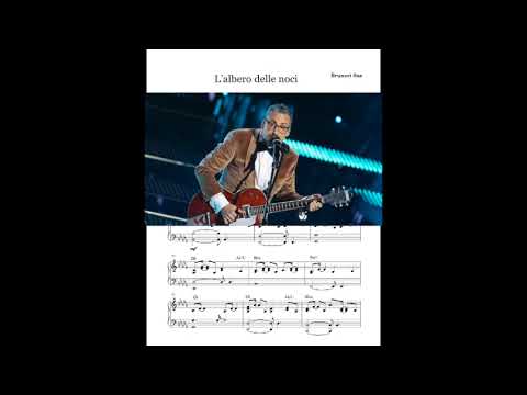 L'albero delle noci (spartito pianoforte) - Brunori Sas