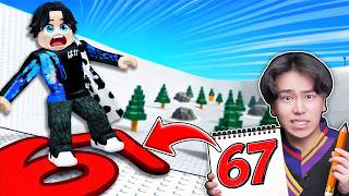 描いた絵がスキー板になるロブロックスで大事故が起きた...