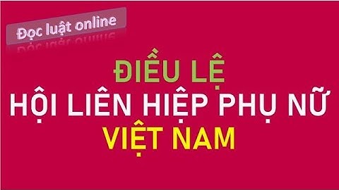 Hướng dẫn 14 của hội phụ nữ