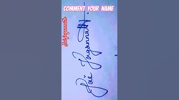 Jai jagannath ❤️🙏 beautiful signature 🙏❤️ #shorts #beautiful #trending #shortvideo #handwriting
