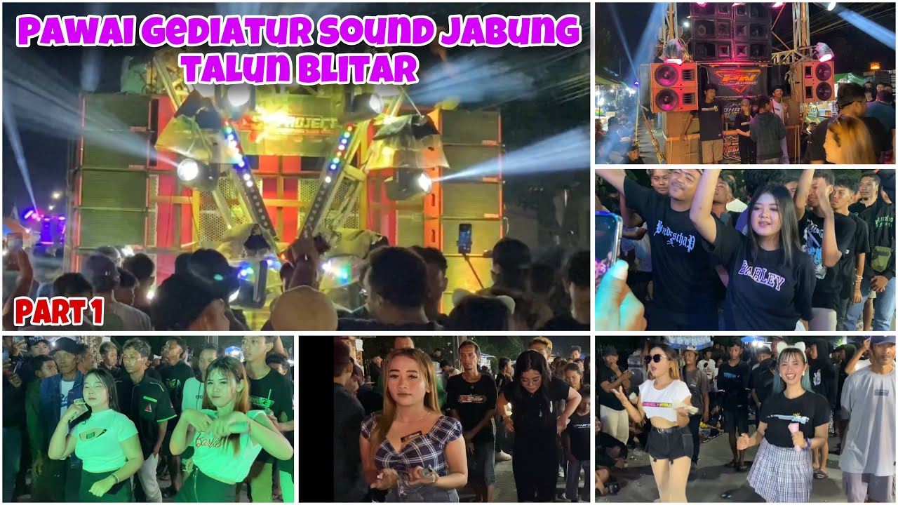 PAWAI MINIATUR / GEDIATUR SOUND DESA JABUNG TALUN BLITAR ANIVERSARY NETRALINDO AUDIO PART 1