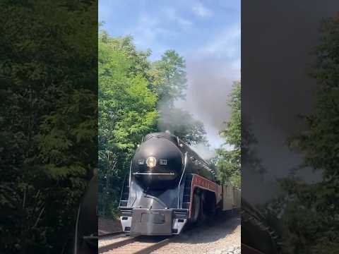 N&W 611 (The Queen of Steam) Through Ivy, VA 6-22-26 #train #railfan #railroad #steamtrain #shorts