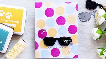 Background Stamping and Die-Cutting