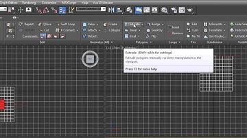 3DS Max Extrusion modelling
