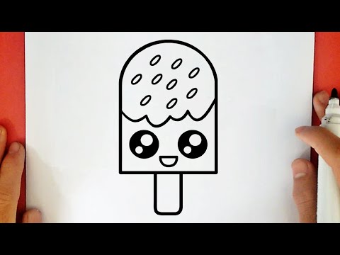Video: Cómo Dibujar Helado