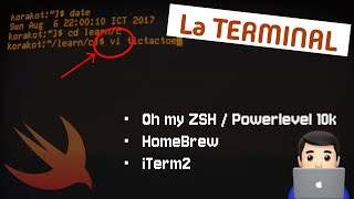 Consejos de productividad - La Terminal (iTerm2, ZSH, OhMyZSH, PowerLevel10K, HomeBrew)