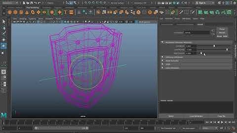 Autodesk Maya: Building the Shield - Part 4 - Misc