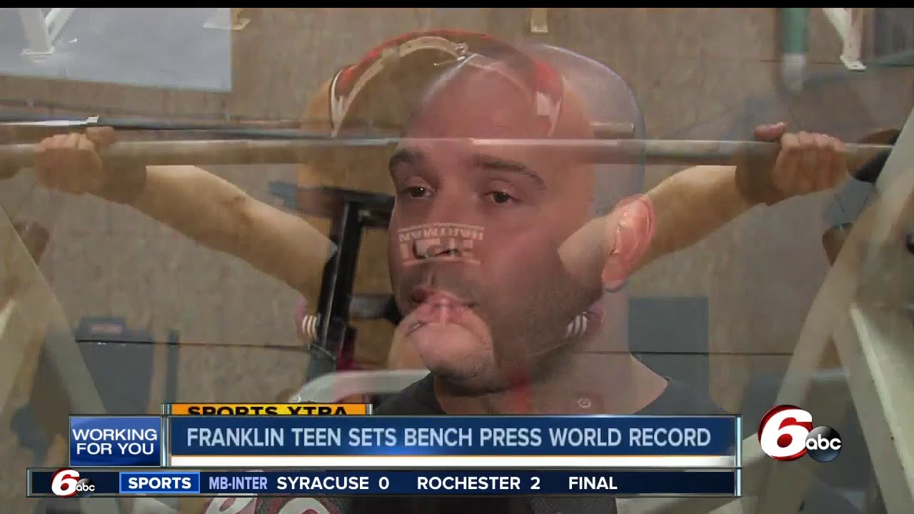 Teen Bench Press Record