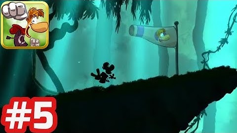 Rayman Jungle Run - Gameplay Walkthrough - Part 5 Potpourri (Level 5-1 to 5-10) iOS/Android