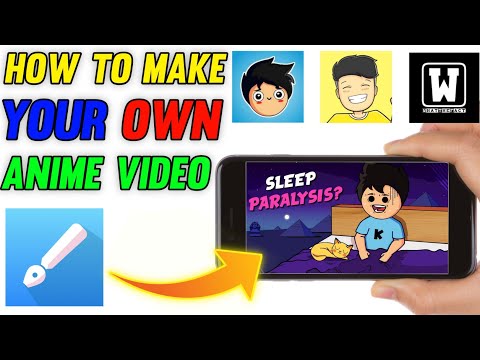 How to make your own animated video || how to make animated videos on android || make your own anime