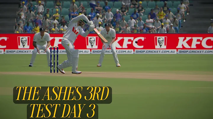 The Ashes 3rd Test Day 3 Highlights in Cricket 26 Rain interruption twice 