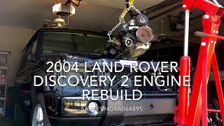 2004 Land Rover Discovery 2 Engine Rebuild