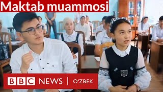 Ўзбекистон: Мактабларда 1 миллион ўқувчига етмаётган жой муаммоси қандай ечилади? BBC News O'zbek