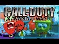 Call of Duty: WaW Custom Zombies Funny Moments Spongebob Edition! - Krusty Krab Pizza and More!