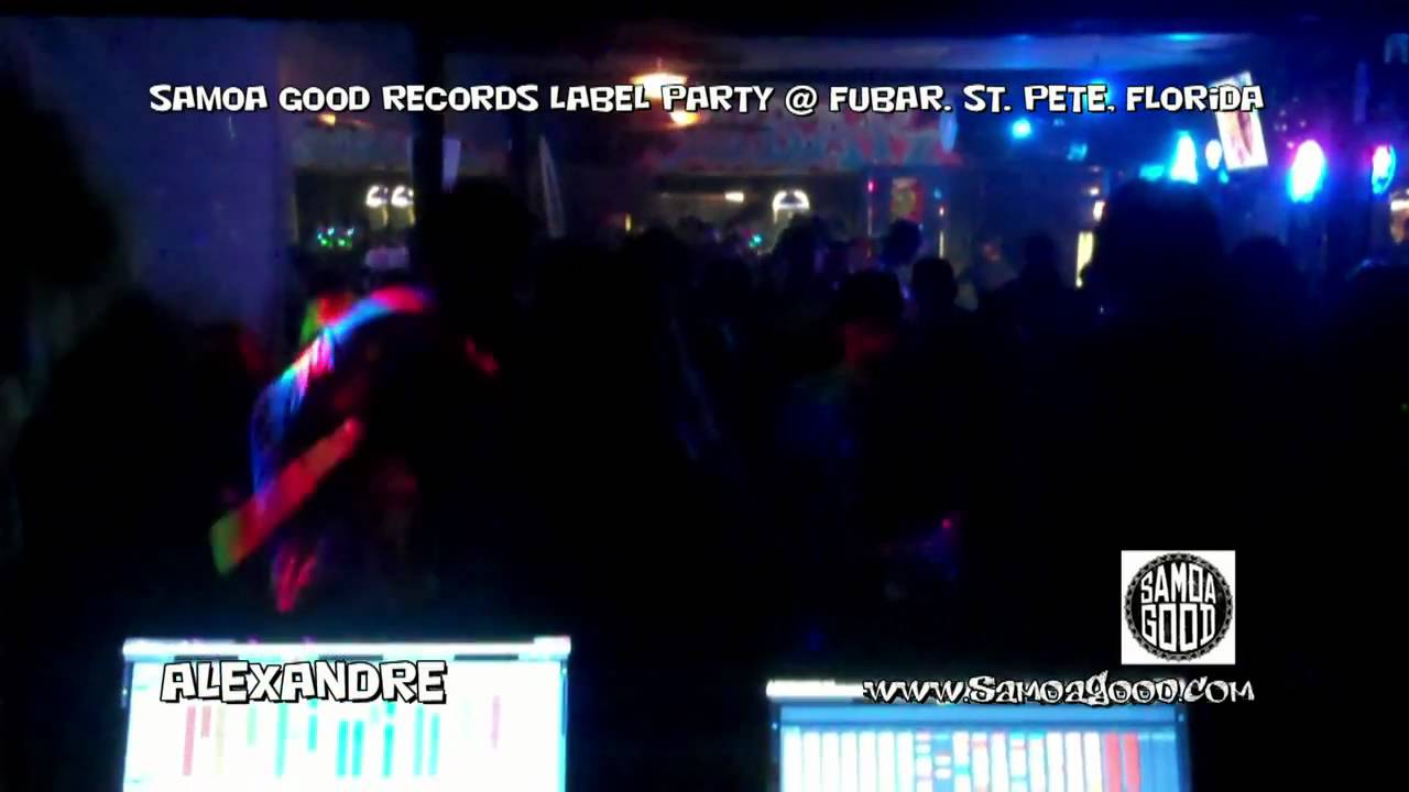 Samoa Good Records Label Dubstep Party @ FUBAR in Downtown St. Petersburg, Florida