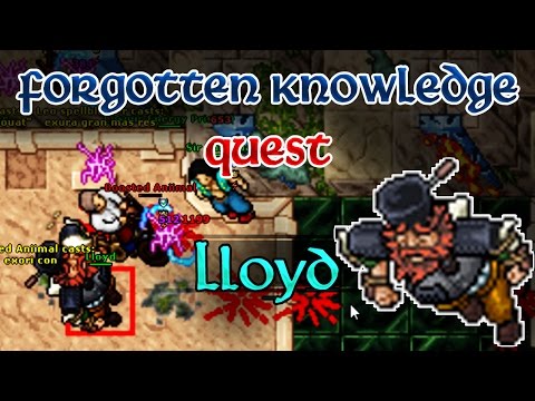 Tibia: Boss Lloyd - Forgotten Knowledge Quest