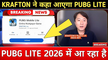 PUBG Lite News में आया 😍| Pubg Lite New Update Today | Pubg Lite 0.28.0 New Update Features Gameplay