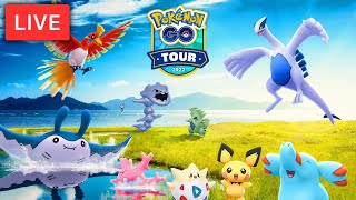 🔴 JOHTO TOUR LIVE in POKEMON GO (Non-Ticketed)