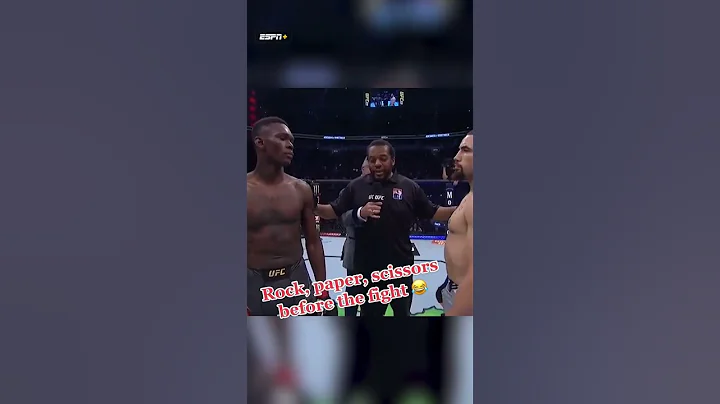 Izzy won before a game before the fight began 😂 #UFC287