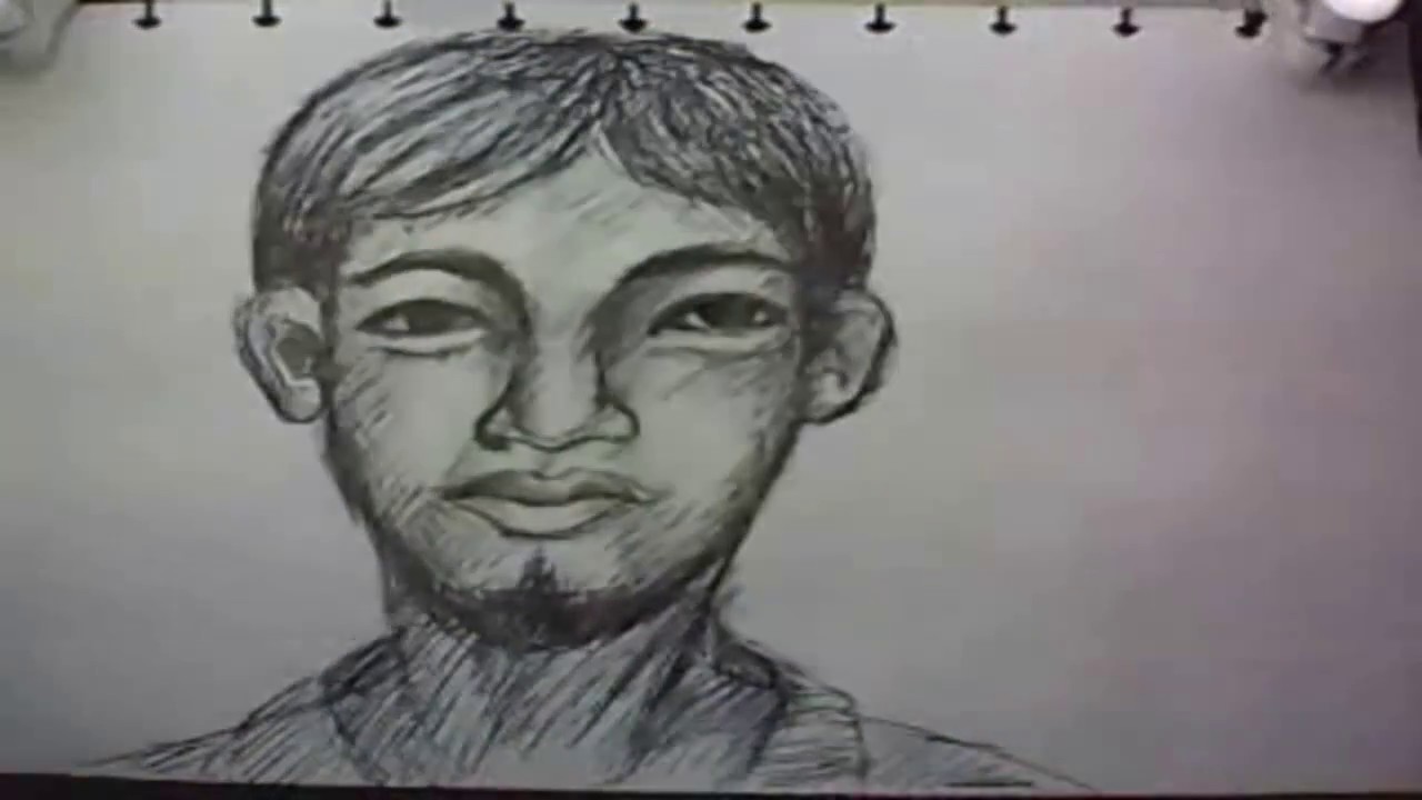 Cara Menggambar Sketsa  Wajah Youtube Sobsketsa