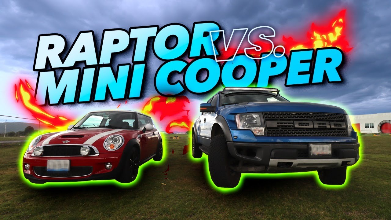 Min Copper Vs Raptor R NUNCA ANTES VISTO | RAPTOR VS MINI COOPER 😈👌🔥 - YouTube