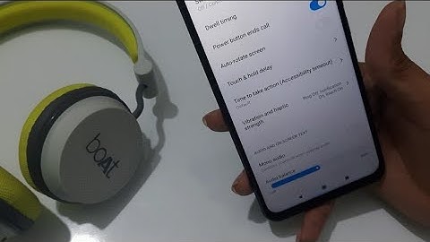 Redmi 9A power button call end setting,power button se call end kaise kare