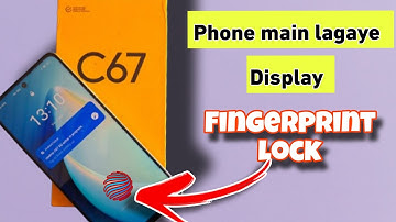 Realme c67 5g fingerprint lock kaise lagaye | Realme indisplay fingerprint kaise lagaye | Realme c67