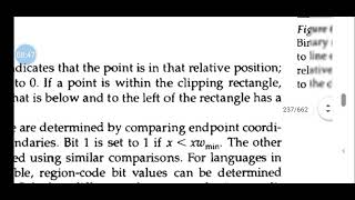 Module 3: Cohen Sutherland line clipping
