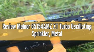 Review Melnor 65154AMZ XT Turbo Oscillating Sprinkler, Metal Base, 4,500 sq. ft., Quick Connect Bund