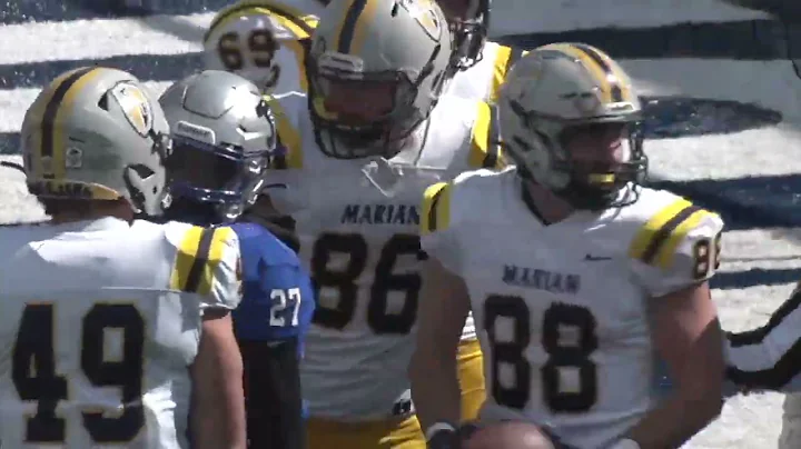 Marian Football Franciscan Bowl Highlights