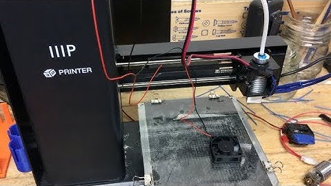 E3d V6 Hotend Install on MP Select Mini V2 3d Printer