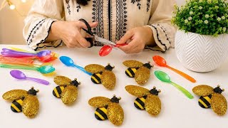  Turned Plastic Spoons Into THIS! ✨😱