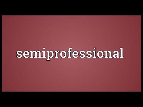 Header of semiprofessional
