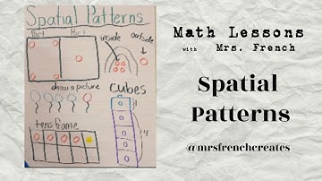 Math with Mrs. French: Spatial Patterns