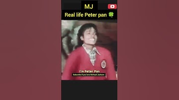 “When MJ Became Peter Pan Forever 🕊️” #michaeljackson #peterpan #youtubeshorts