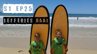 S1 Ep25 - Surf in Jefferiesbaai en Skulpies Museum