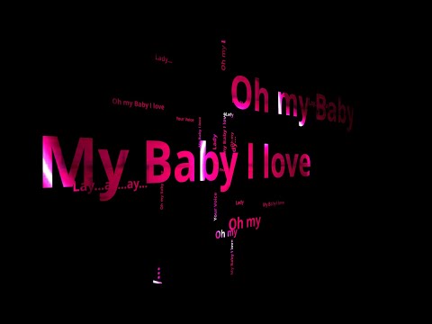 Love your voice💞💕lyrics video|my baby love|Jony|Zhara music|whatsapp status