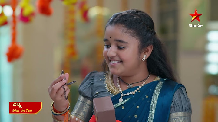 Chinni - Promo | 6th June 2025 | Mon-Sat at 7:00 PM | Star Maa Serials | Star Maa