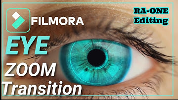 Eye Zoom Transition Effect | Wondershare Filmora X Tutorial
