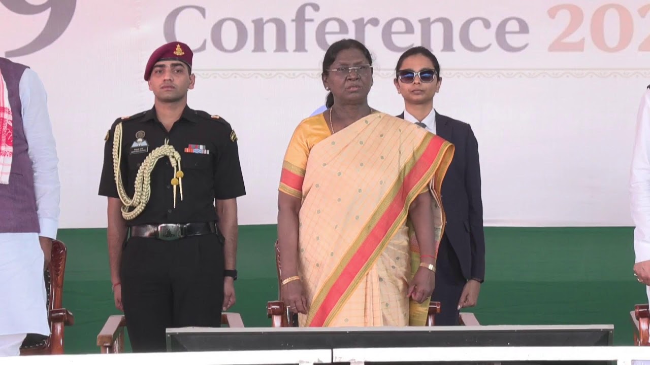 President Droupadi Murmu graces the 9th International Santal Conference at Darjeeling, West Bengal