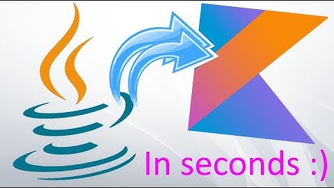 (Kotlin) Simple! Migrating Java class to Kotlin