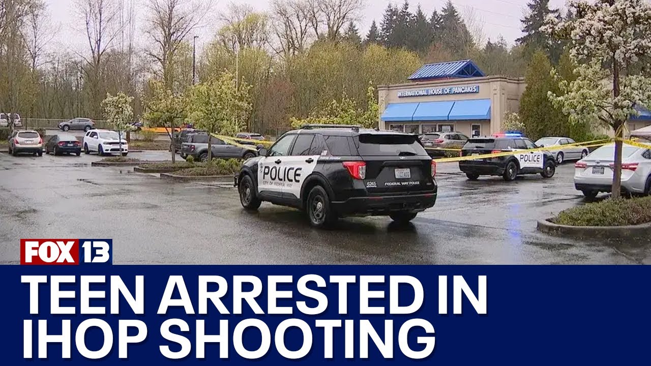 WA Teen arrested in deadly Federal Way IHOP shooting | FOX 13 Seattle ...